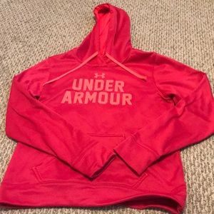 Magenta under armour sweatshirt